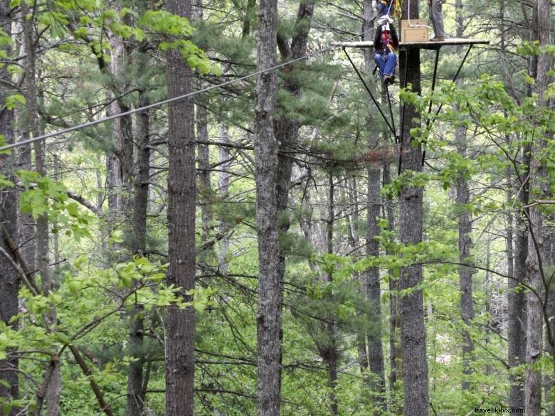 Tours de tirolesa en canopy de Blue Ridge 