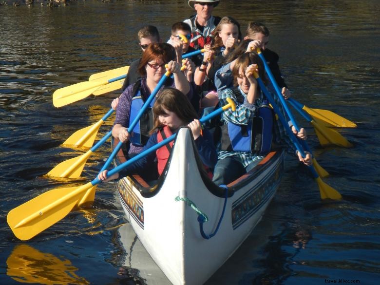 Grand amusement de canoë 