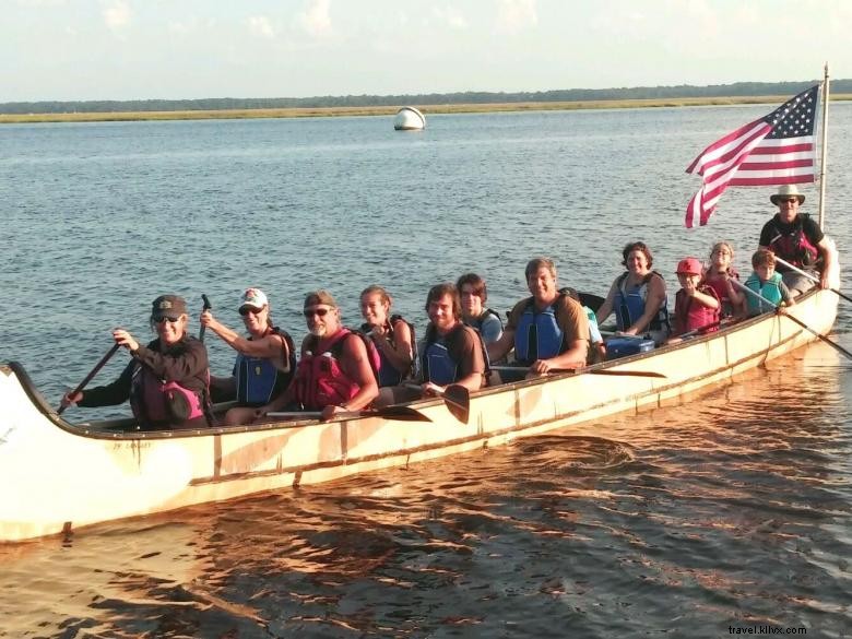 Grande divertimento in canoa 