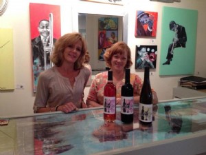 Toile et Liège, Dégustation de vins et art 