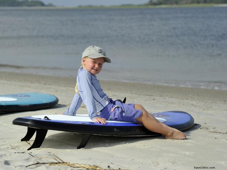 Paddleboard en la costa este 