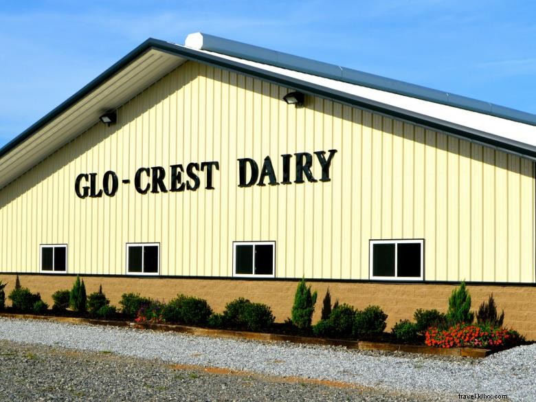 Visites de la ferme laitière Glo-Crest 