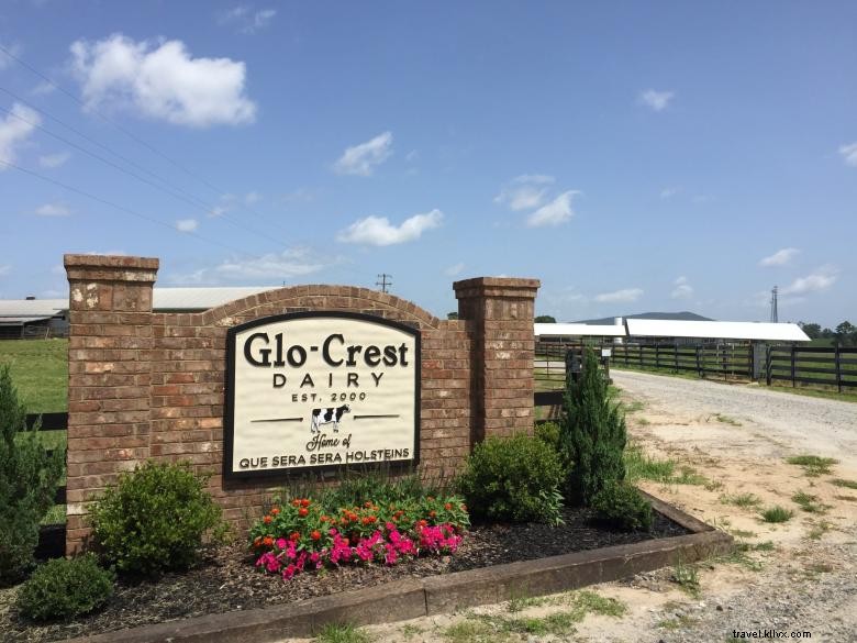 Visites de la ferme laitière Glo-Crest 