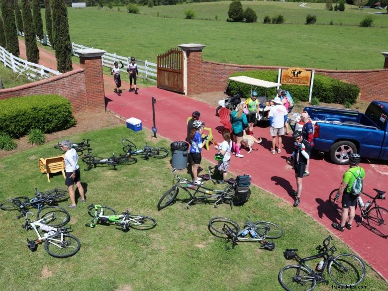 Paseo en bicicleta por Georgia (BRAG) 