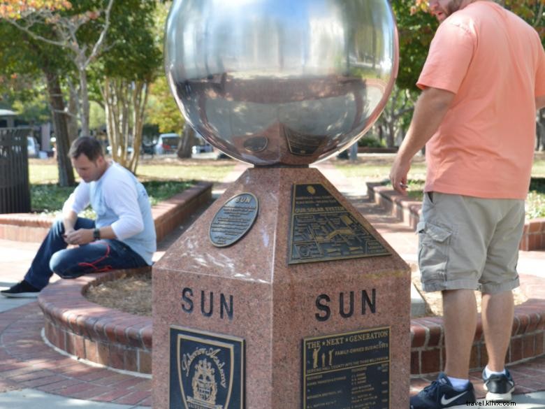 Passeio a pé pelo nosso sistema solar 