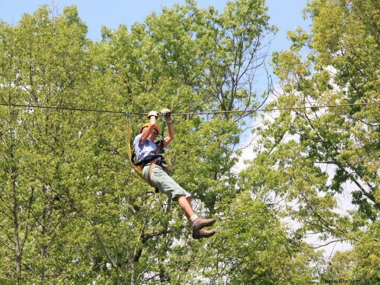 Tours de tirolesa en Chattooga Ridge 