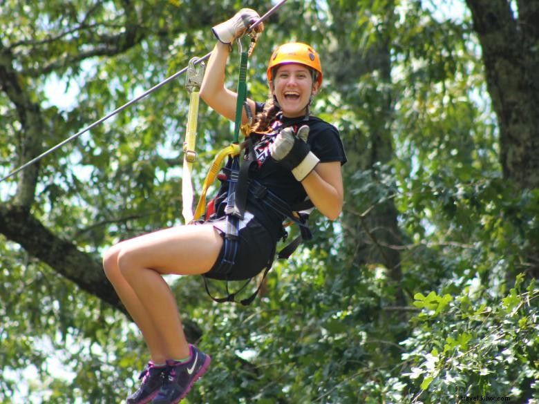 Passeios de canopy em Chattooga Ridge 