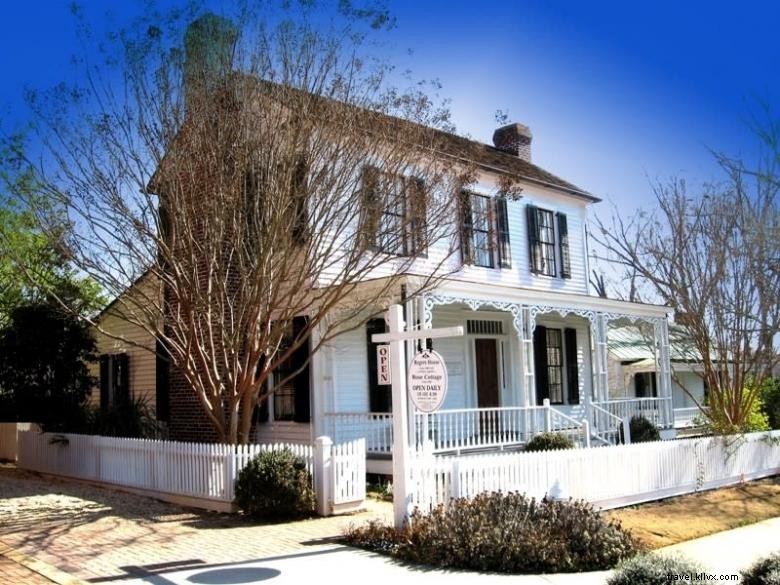 La Rogers House e il Rose Cottage 