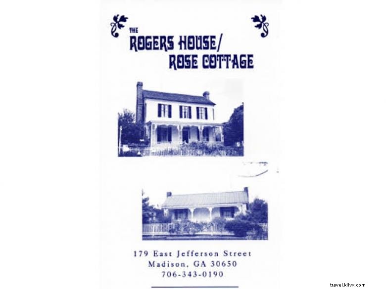 La Rogers House e il Rose Cottage 