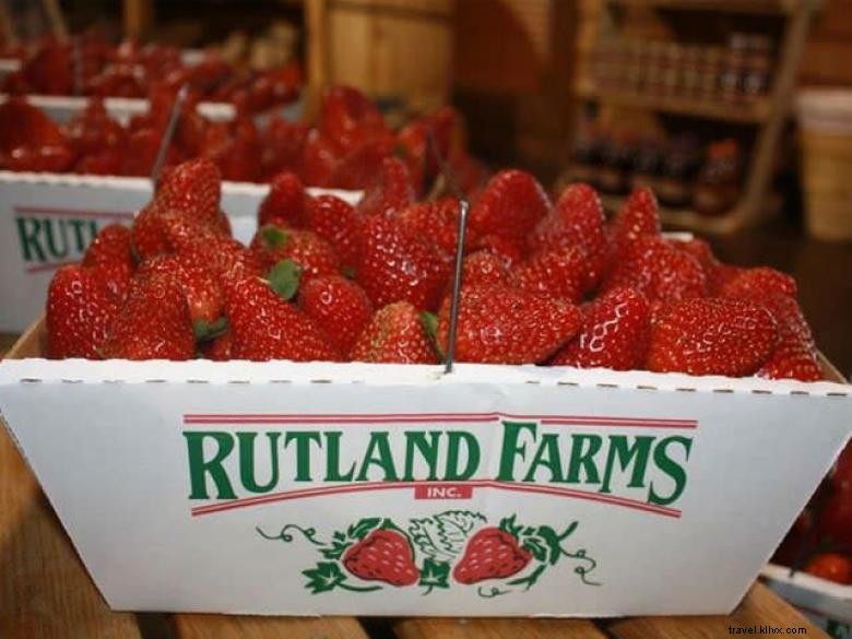 El mercado en Rutland Farms 