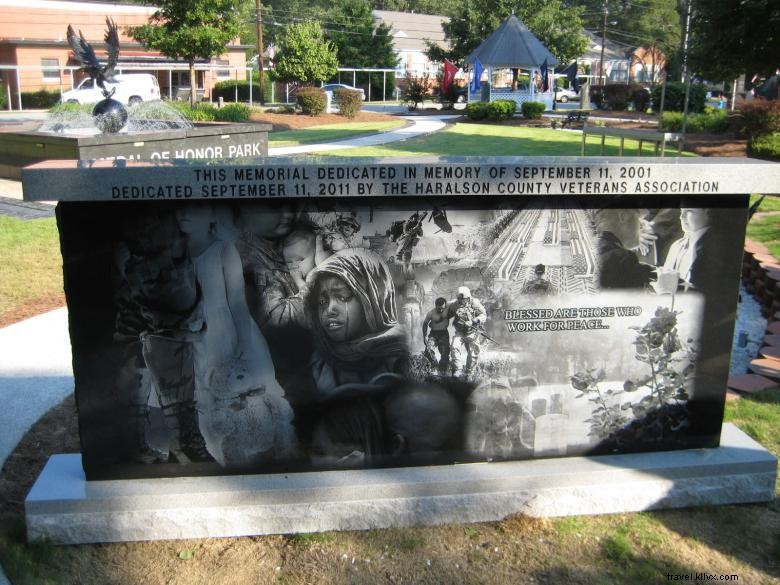 Veterans Memorial e Medal of Honor Park 