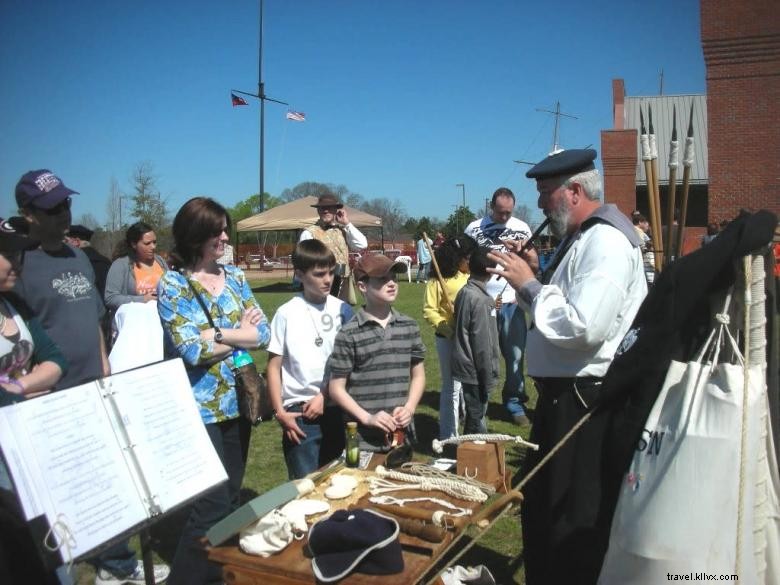 Museum Angkatan Laut Perang Sipil Nasional di Port Columbus 