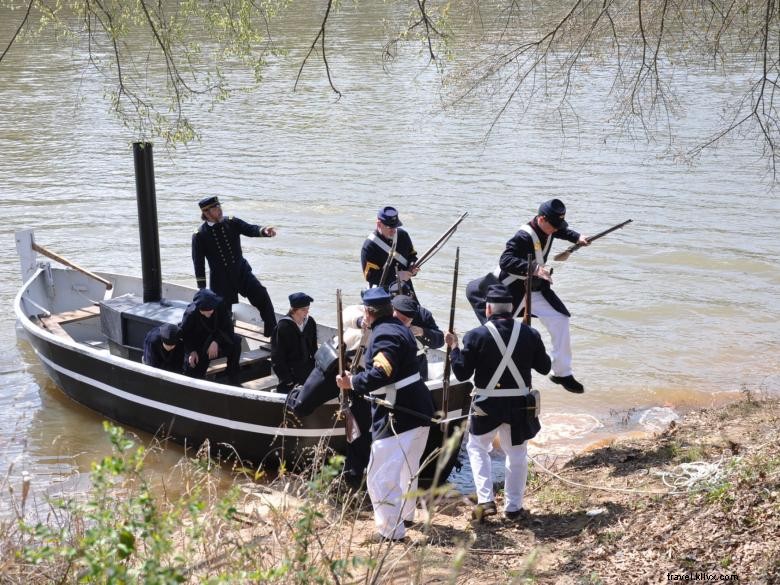 ポートコロンバスの国立南北戦争海軍博物館 