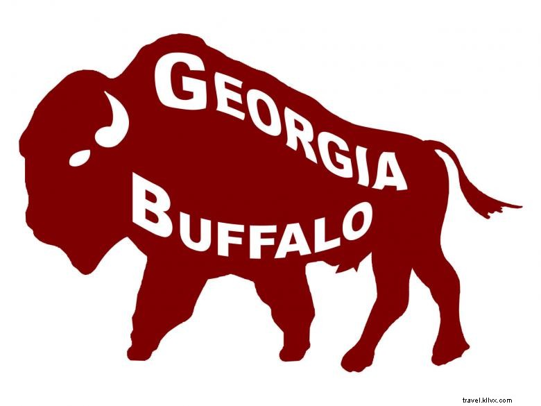 Rancho y puesto comercial del búfalo de Georgia 