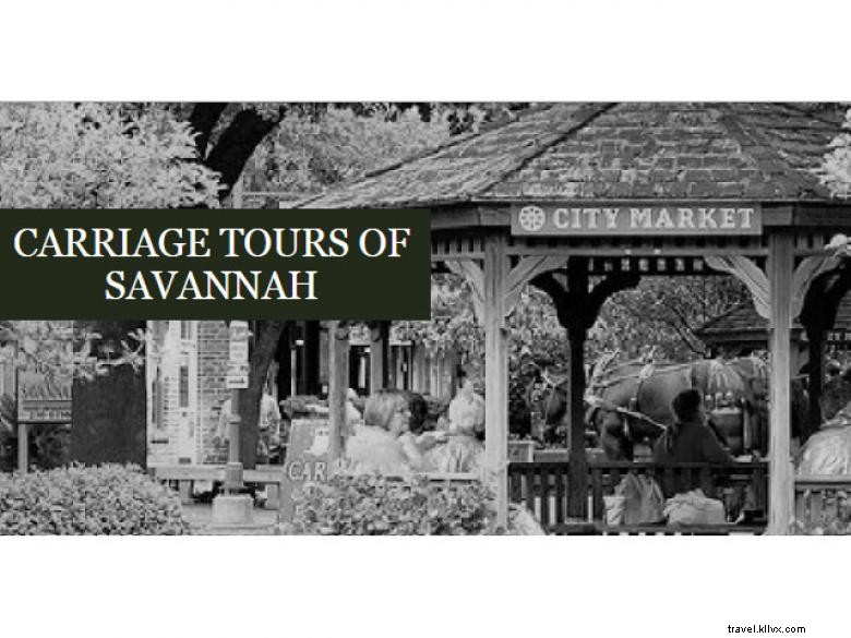 Passeios de carruagem em Savannah 