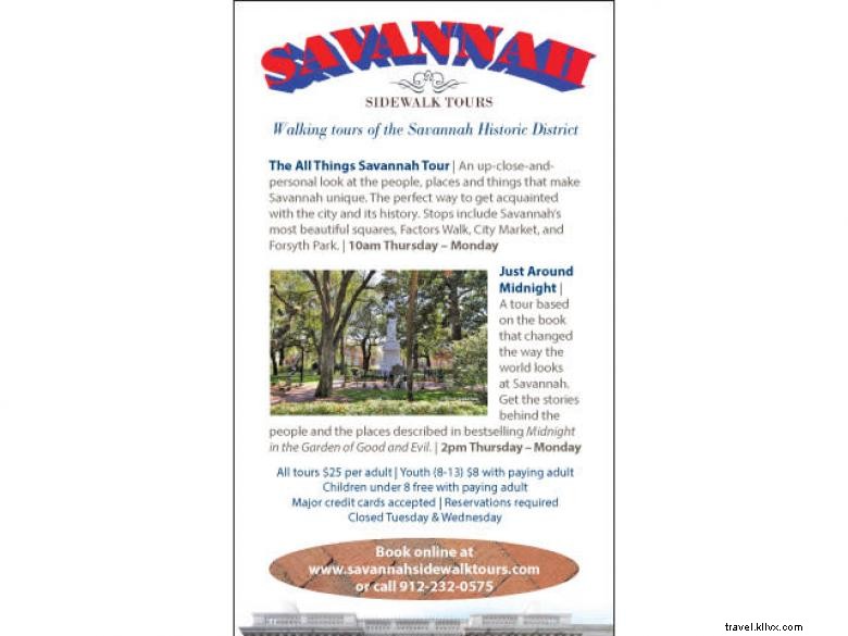 Savannah Sidewalk Tours 