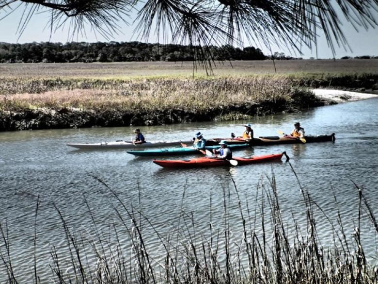 Canoa y kayak de Savannah 