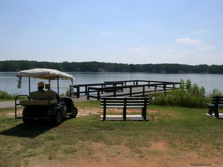 Percorsi di golf cart attraverso Peachtree City 