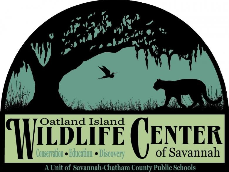 Centro de vida selvagem da ilha de Oatland em Savannah 