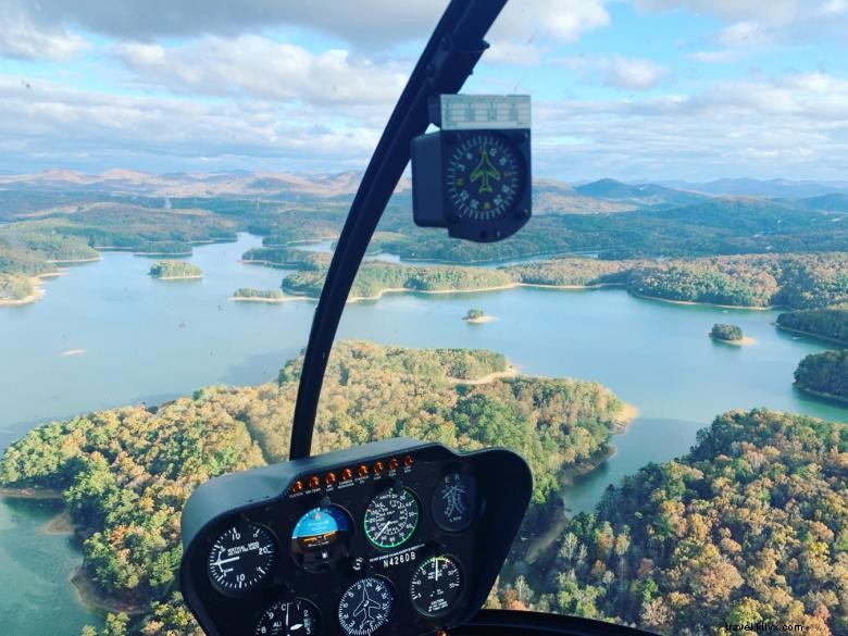 Passeios de helicóptero em Blue Ridge 