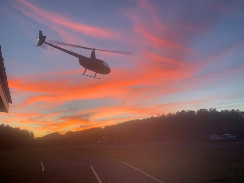 Passeios de helicóptero em Blue Ridge 