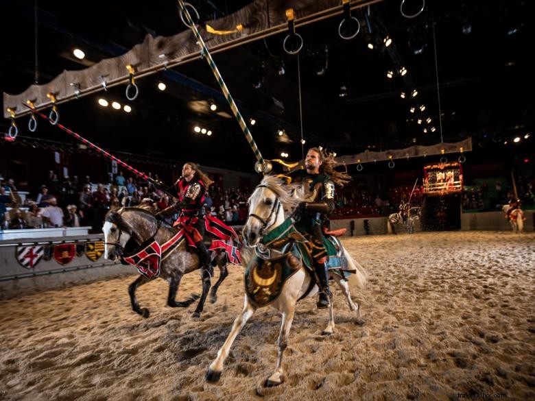 Dîner et tournoi de l époque médiévale 