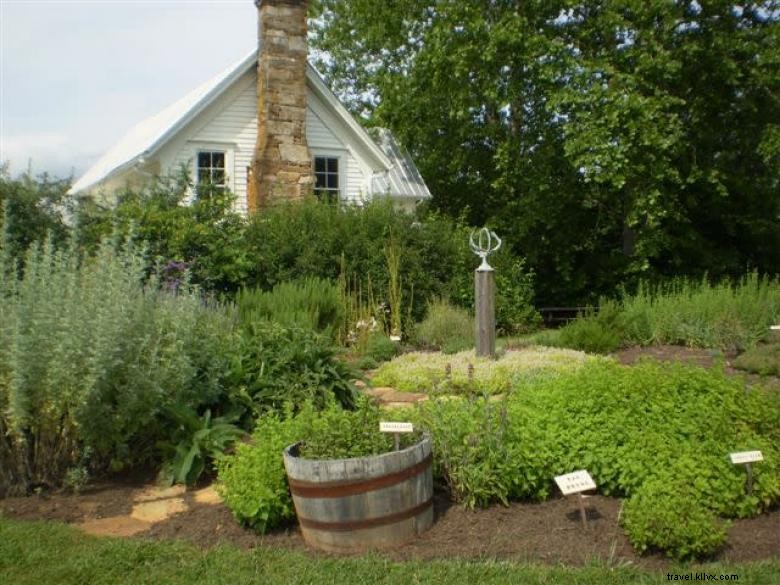 Jardins no Georgia Mountain Research &Education Center 