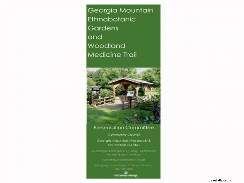 Kebun di Pusat Penelitian &Pendidikan Pegunungan Georgia 