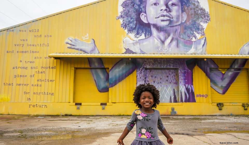 Explorando la historia afroamericana de NOLA con niños 