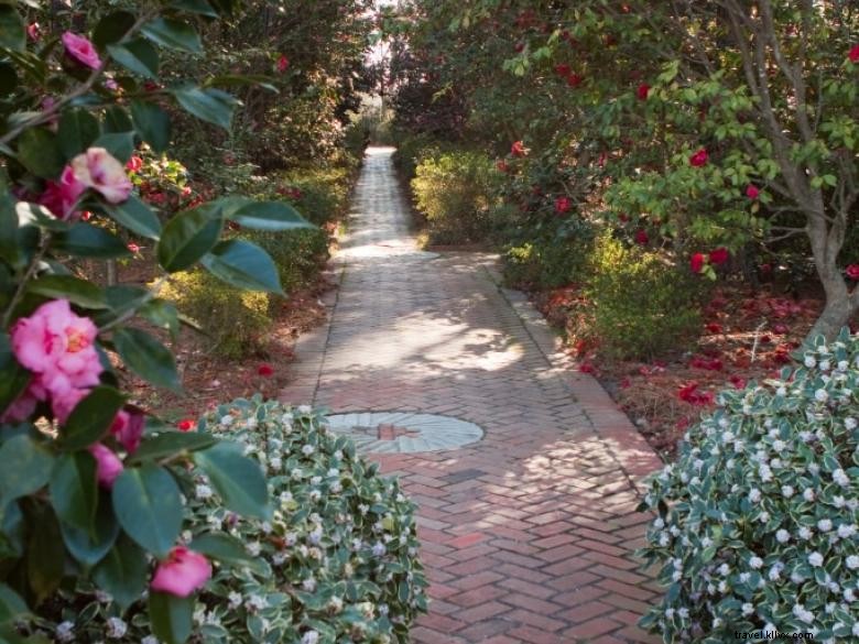 Markas Besar Bersejarah Massee Lane Gardens dari American Camellia Society 