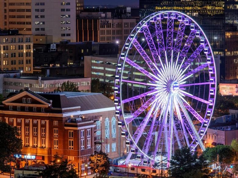 Vue du ciel d Atlanta 