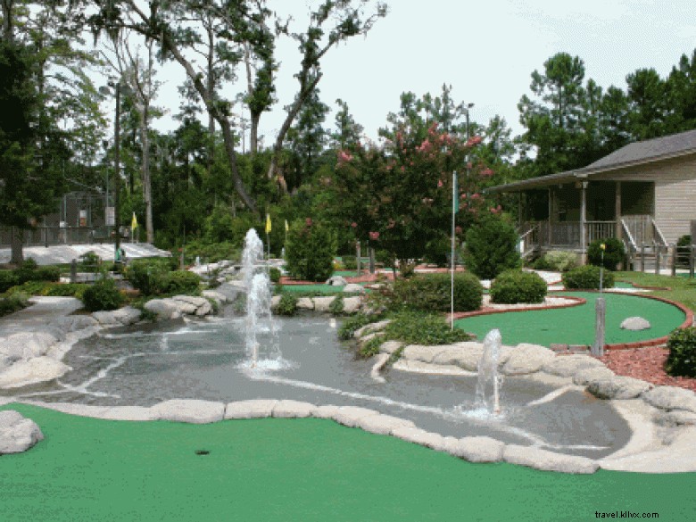 Golf e giochi in miniatura dell isola 