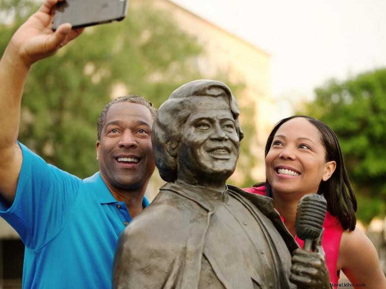 Statue de James Brown 