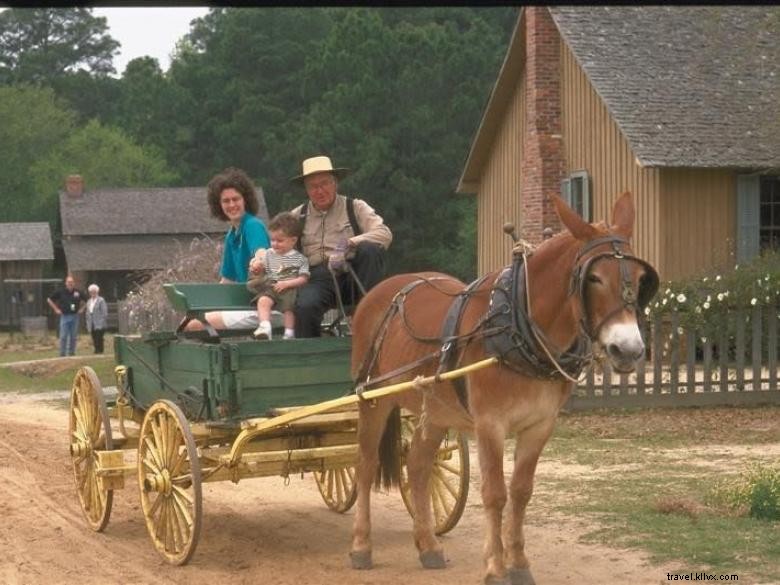 Musée de l agriculture de Géorgie et village historique 