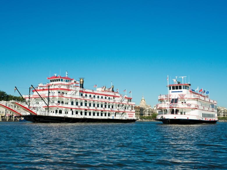 Cruceros en barco por el río Savannah 