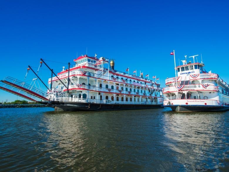 Cruceros en barco por el río Savannah 