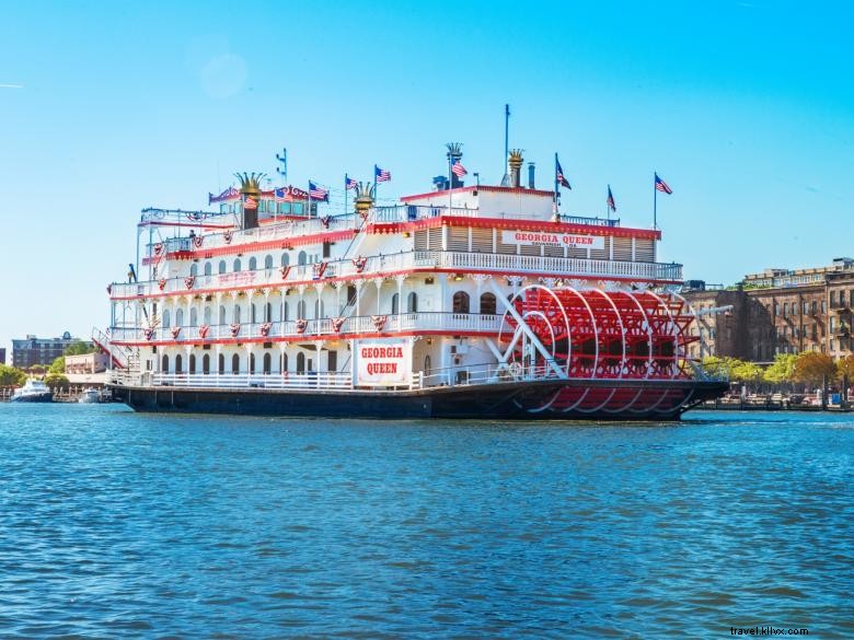 Cruceros en barco por el río Savannah 
