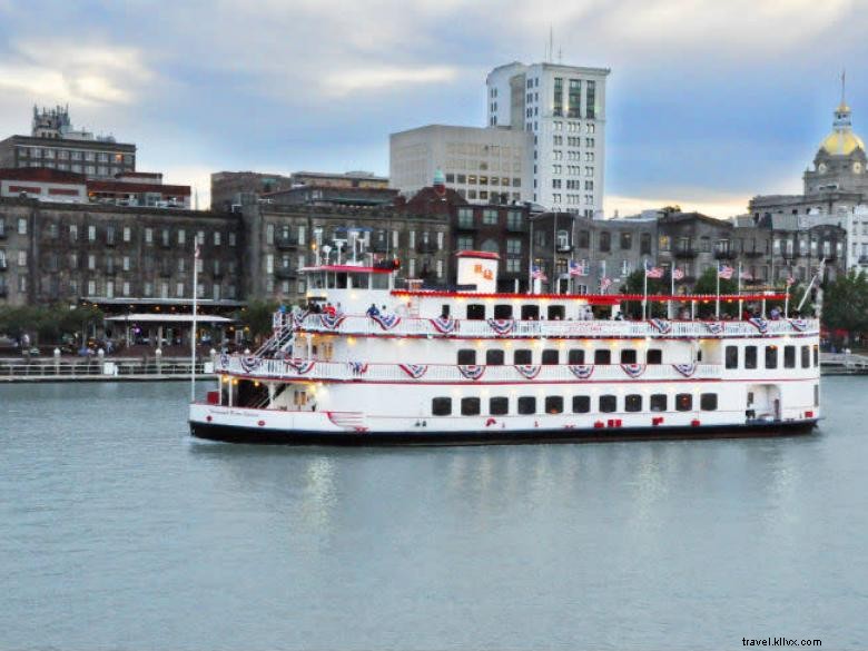 Cruceros en barco por el río Savannah 