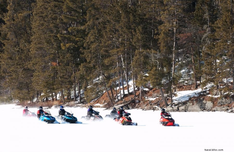 Le parc national des Voyageurs est un paradis hivernal 