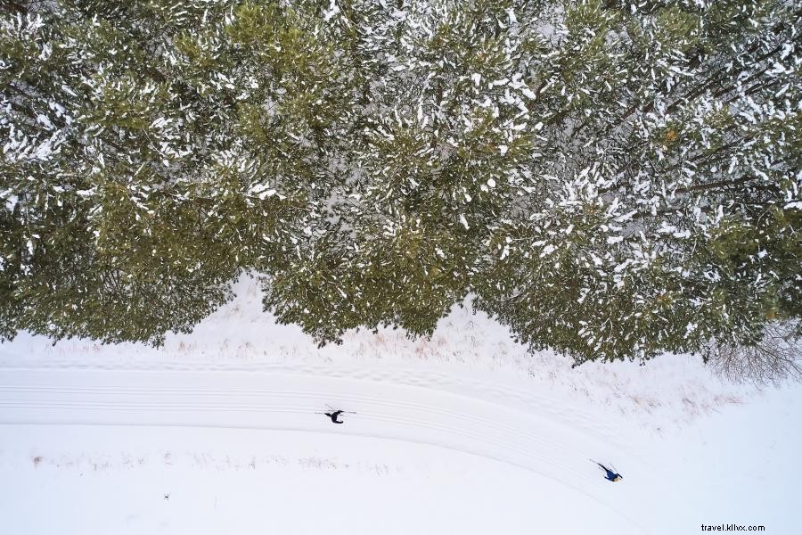 El Parque Nacional Voyageurs es un país de las maravillas invernal 