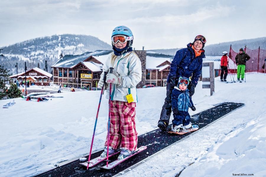 18 destinos populares de esqui alpino em Minnesota 
