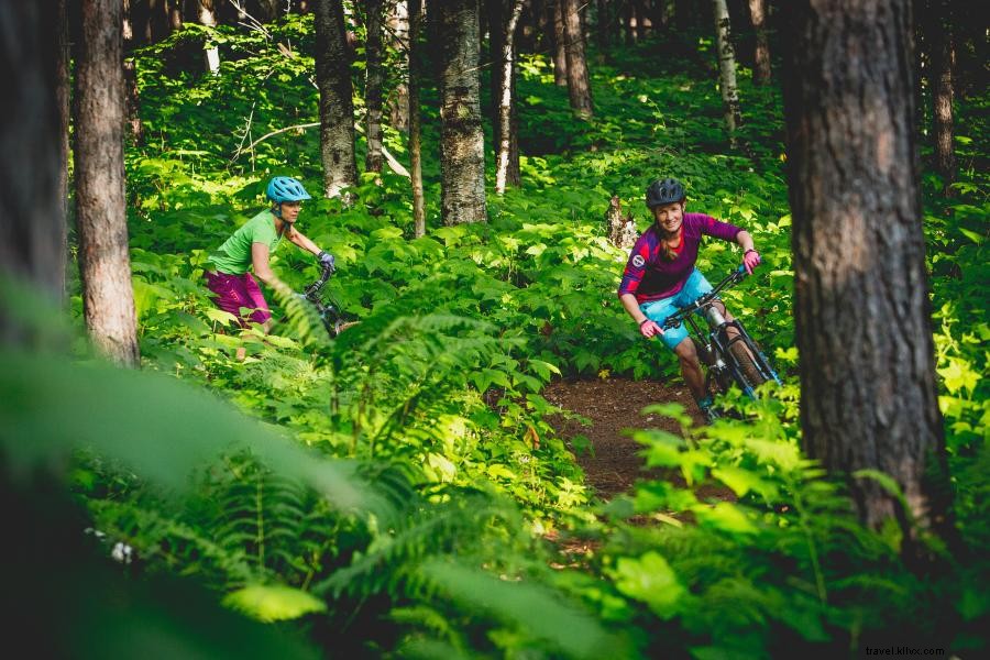 Tempat Bersepeda Gunung di Duluth 