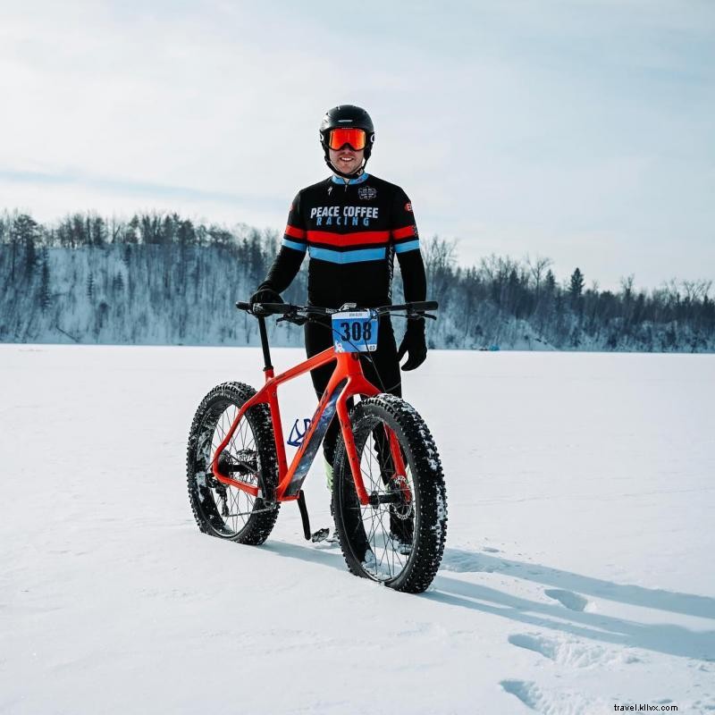 Bersepeda Gemuk Musim Dingin di Cuyuna 