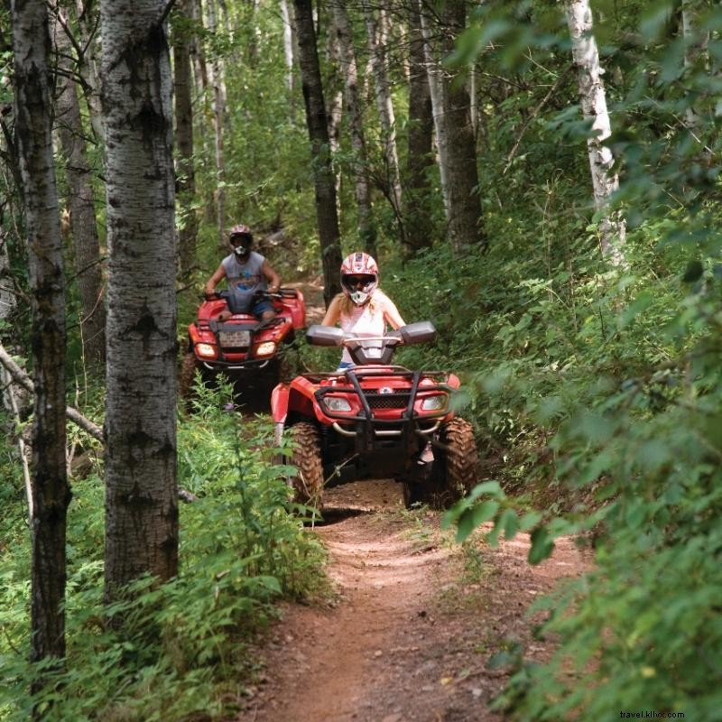 7 superbes sentiers de VTT au Minnesota 