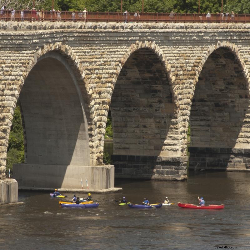 Passez du temps à l extérieur dans les parcs et les lacs des villes jumelles 