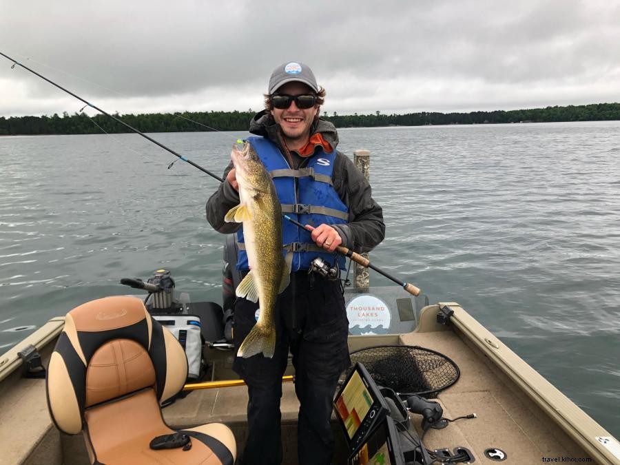 Come catturare Walleye, Pesce dello stato del Minnesota 