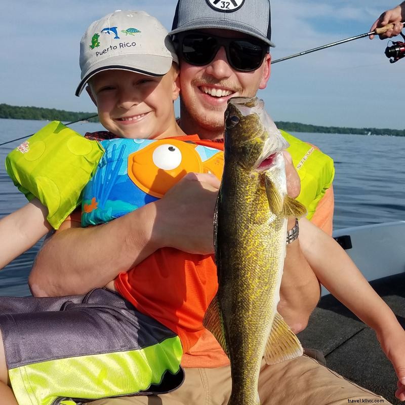 Comment attraper le doré jaune, Poisson de l État du Minnesota 