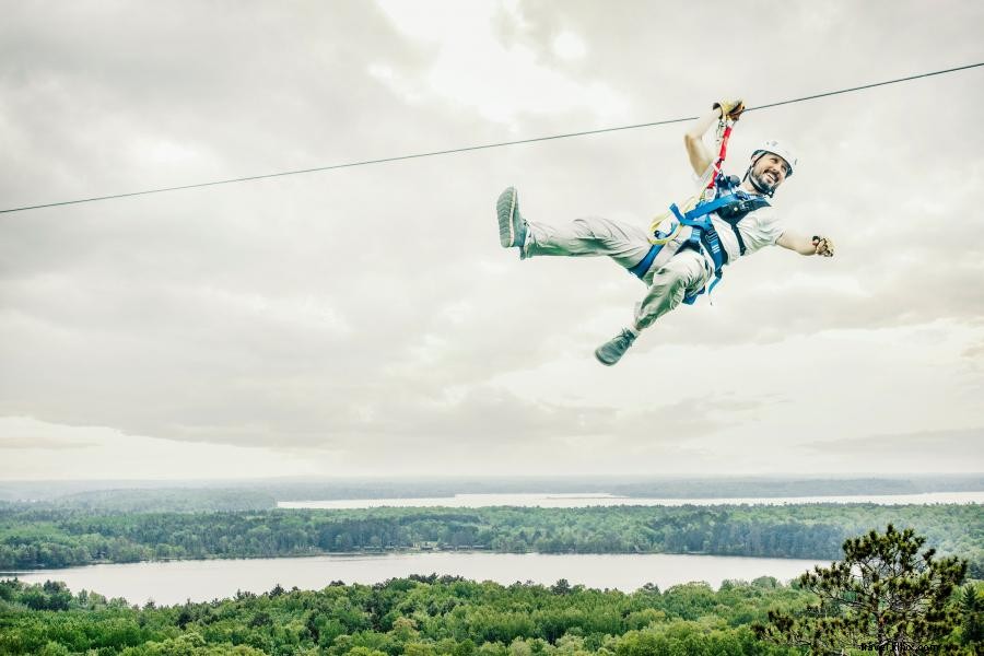 Tempat Pergi Zip Lining di Minnesota 