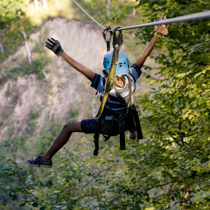 Dove andare Zipline in Minnesota 