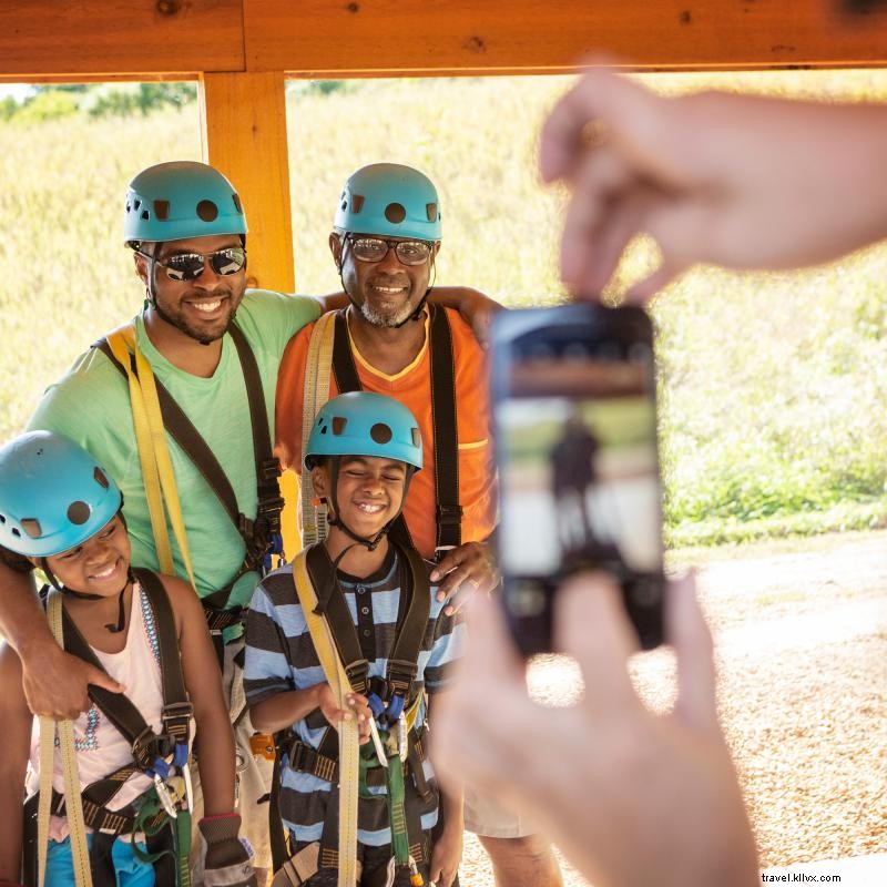 Dove andare Zipline in Minnesota 